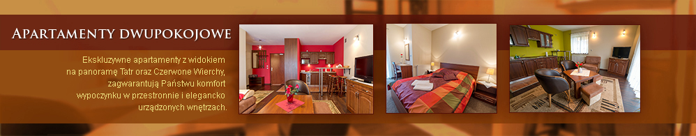 Apartamenty dla 1, 2, 3, 4 osób (Zakopane, Kościelisko)